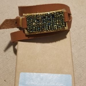 SOLD!!!Noonday Collection Brilliant Leather Wrap